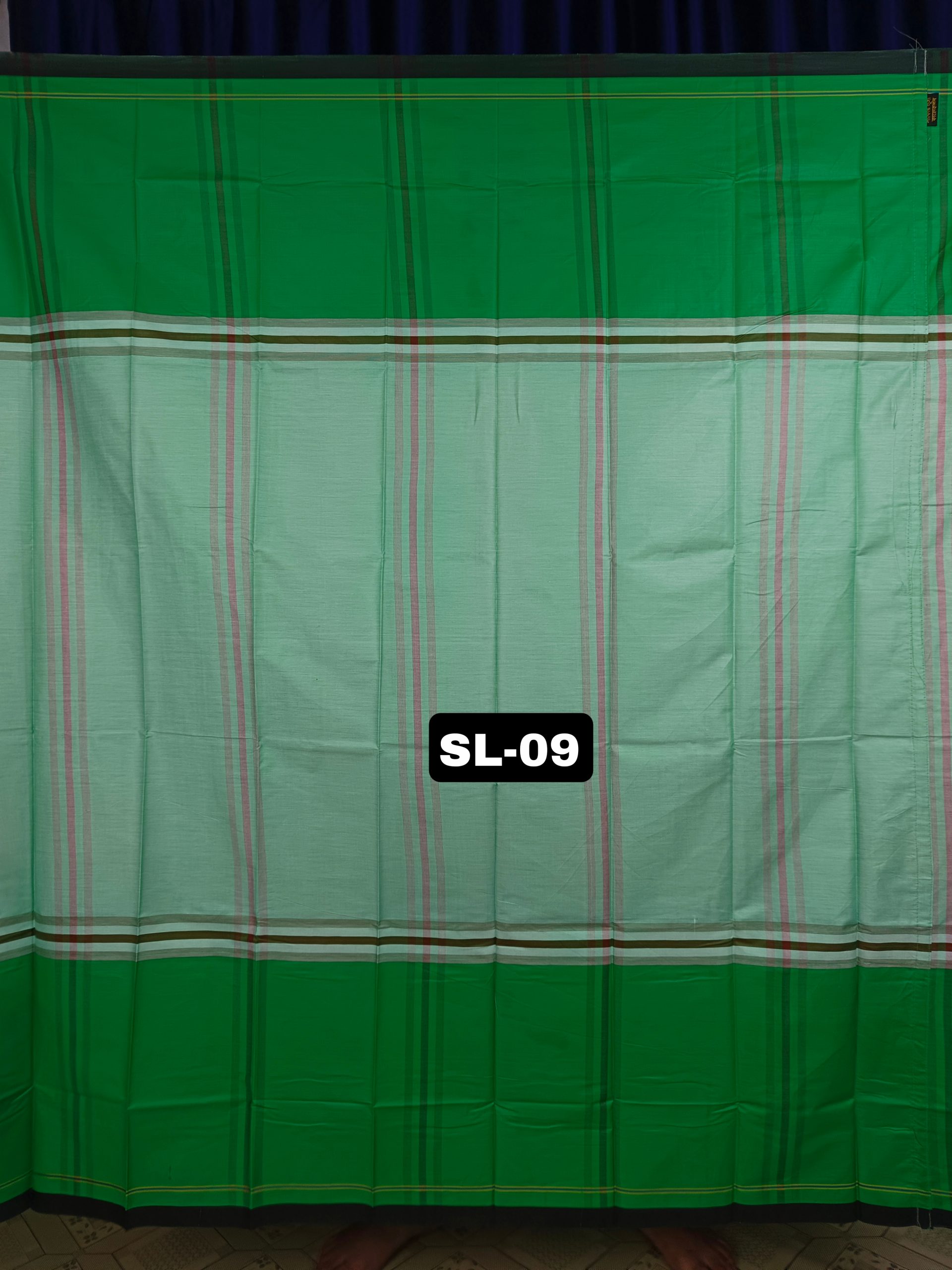 Sarkar Lungi Parrot Green