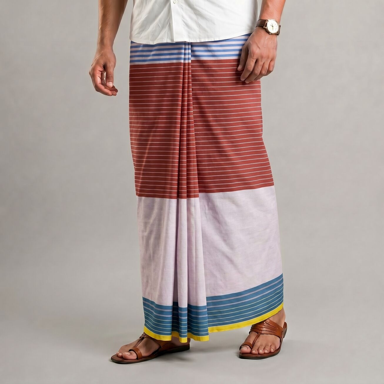 কোডঃ TP 17 – Super Soft TWO PART Check Lungi