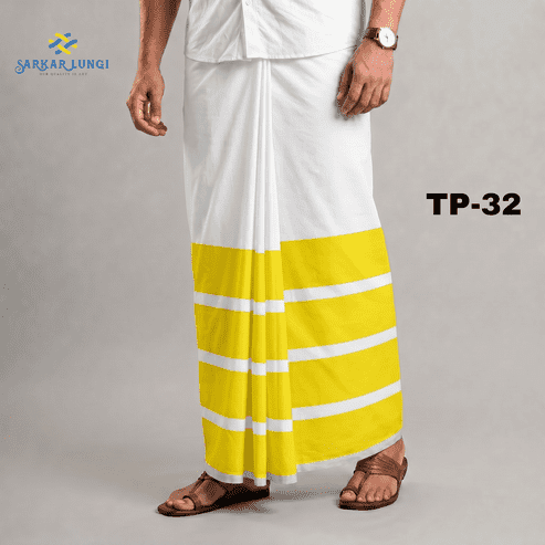কোডঃ TP 32 – Super Soft TWO PART White Lungi