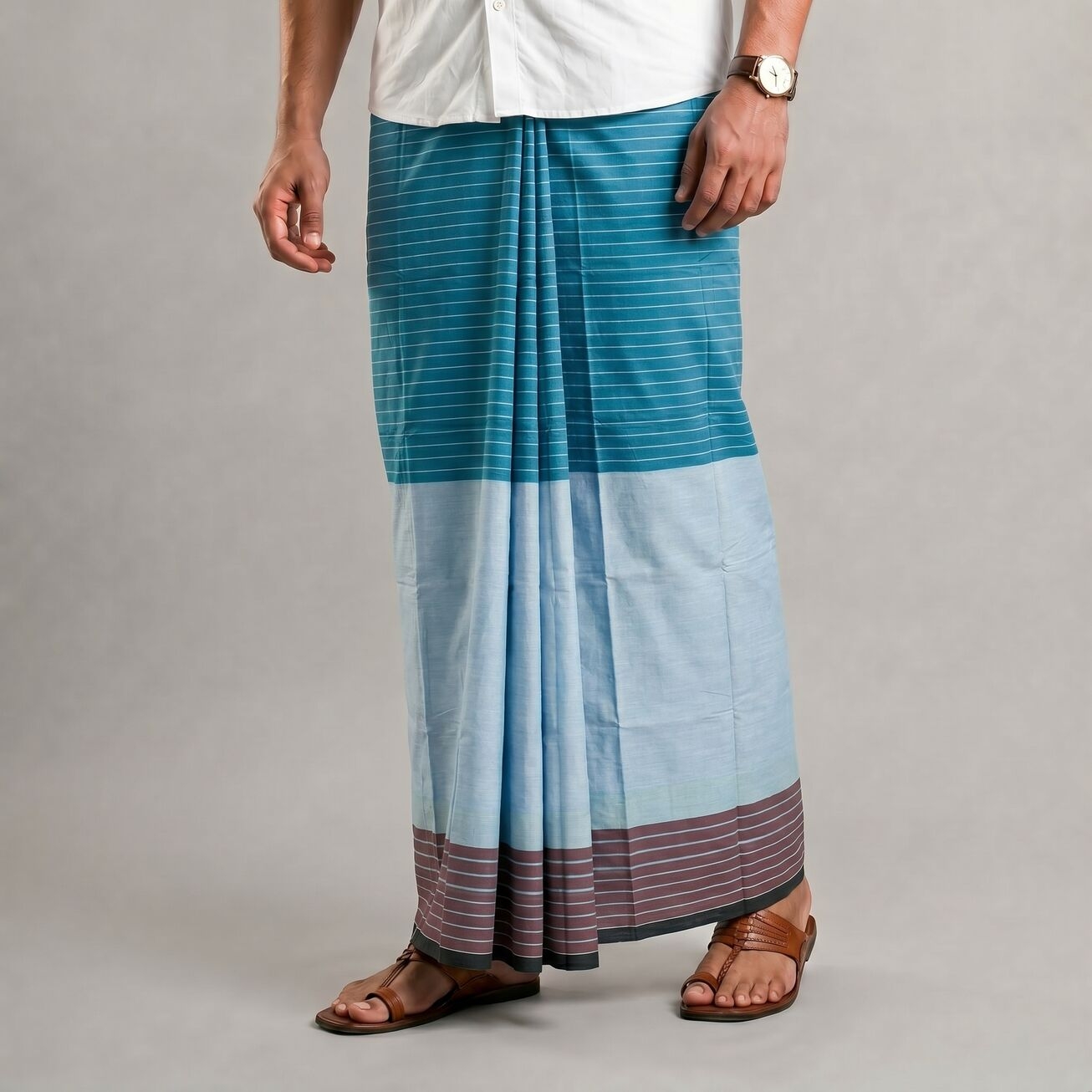 কোডঃ TP 16 – Super Soft TWO PART check Lungi