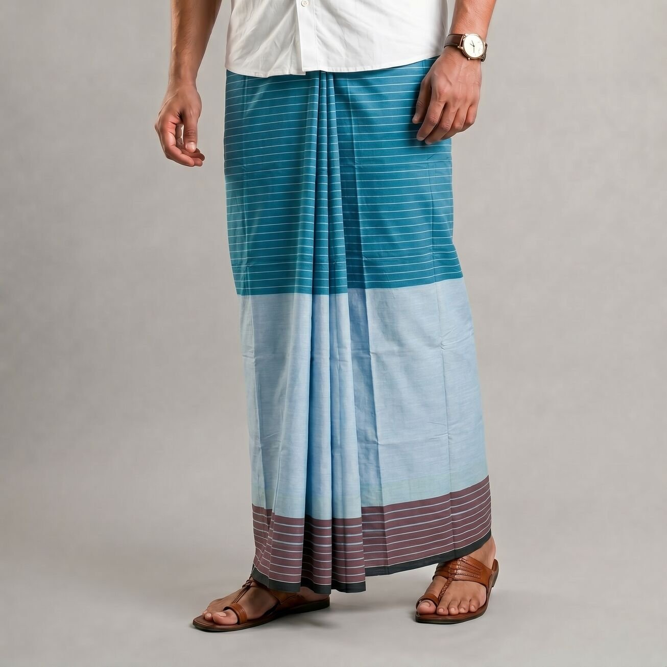 কোডঃ TP-16 – Super Soft TWO PART Check Lungi