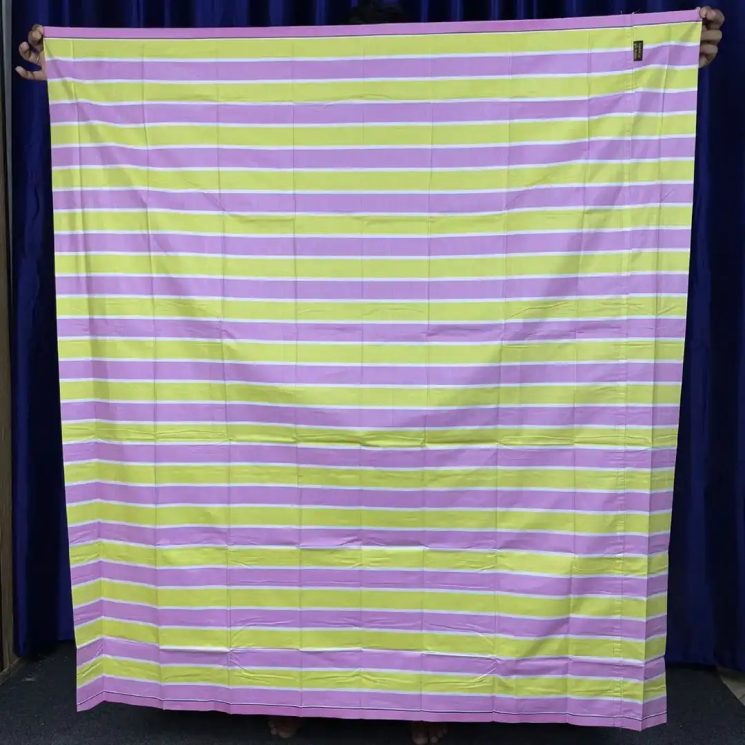 কোডঃ SL-02- Soft Cotton Plain Check Lungi - Image 2
